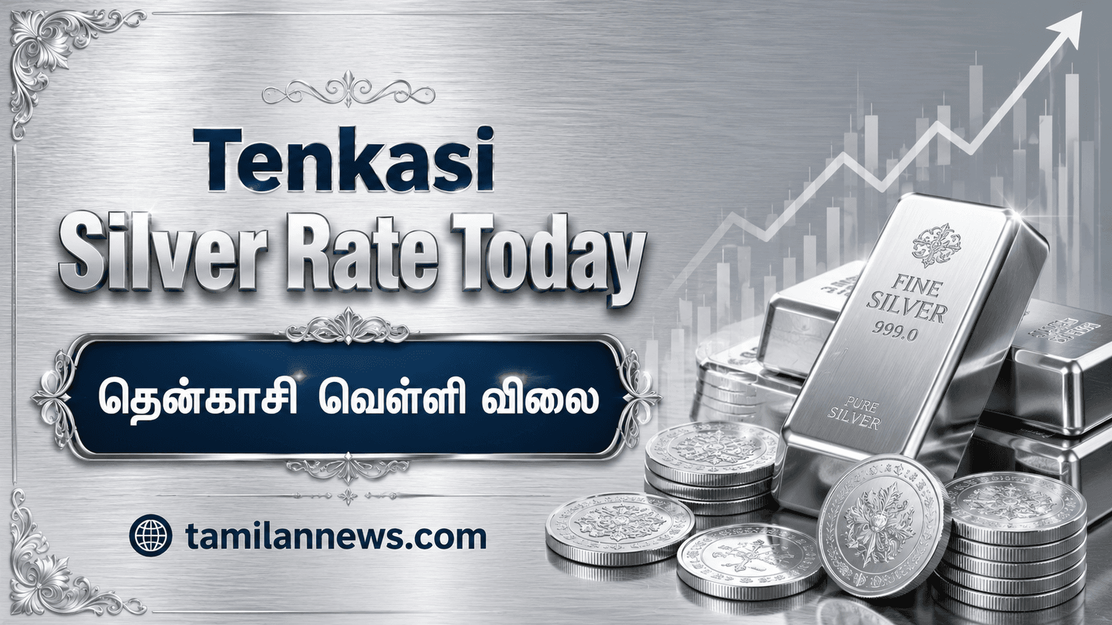 தென்காசி வெள்ளி விலை