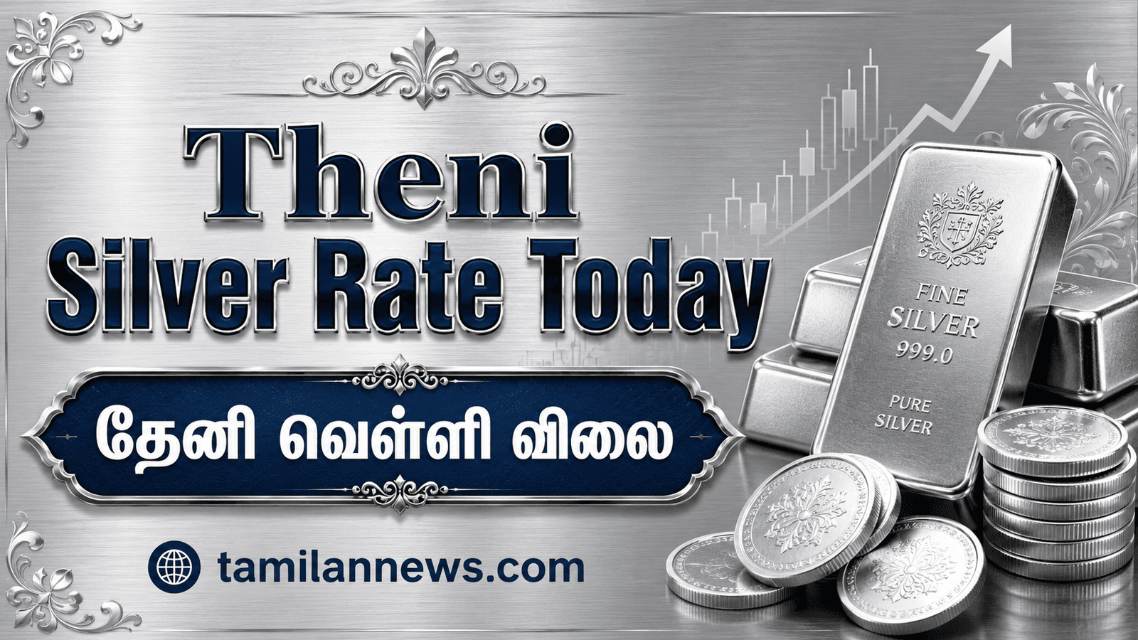 தேனி வெள்ளி விலை