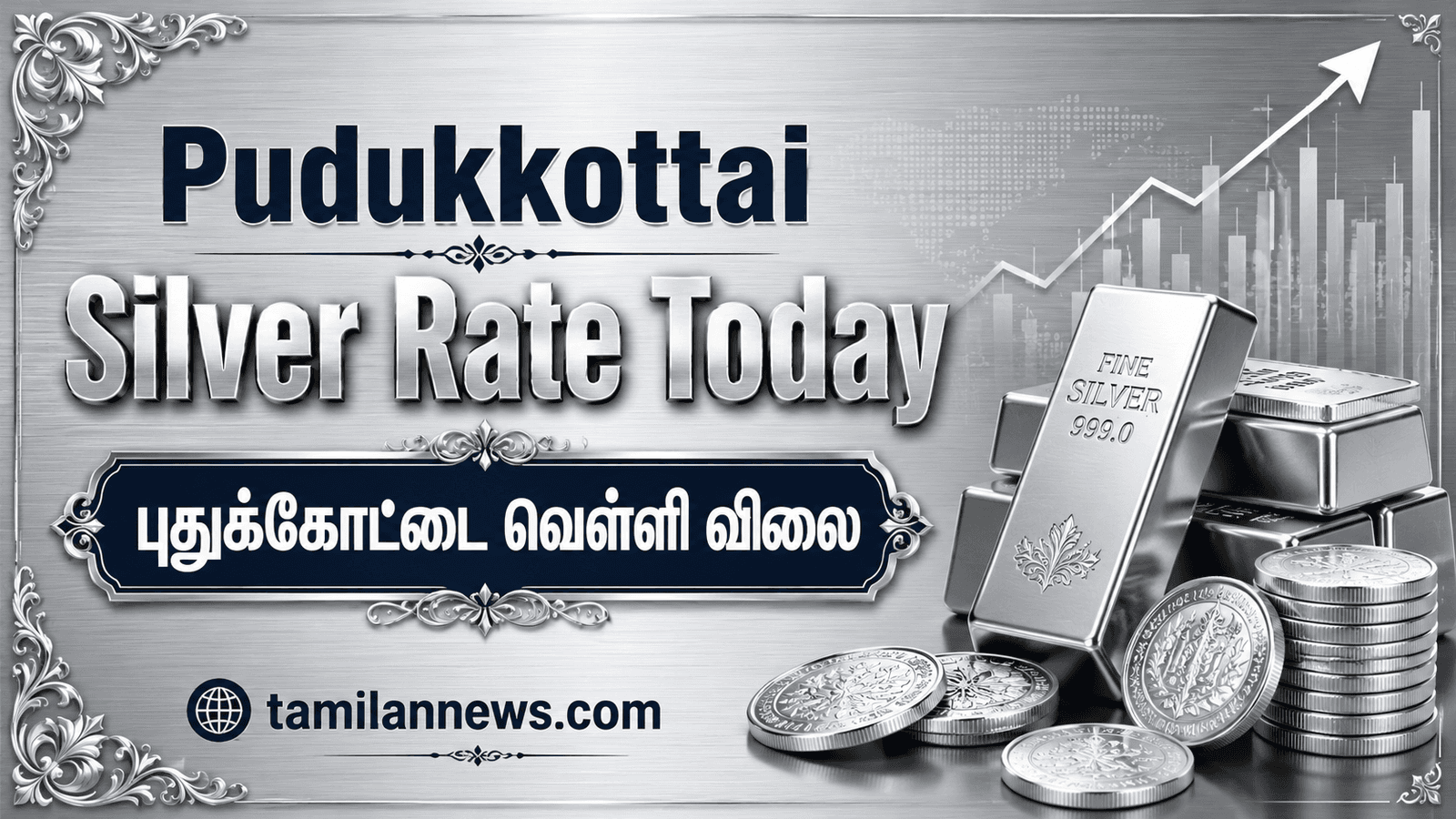 புதுக்கோட்டை வெள்ளி விலை